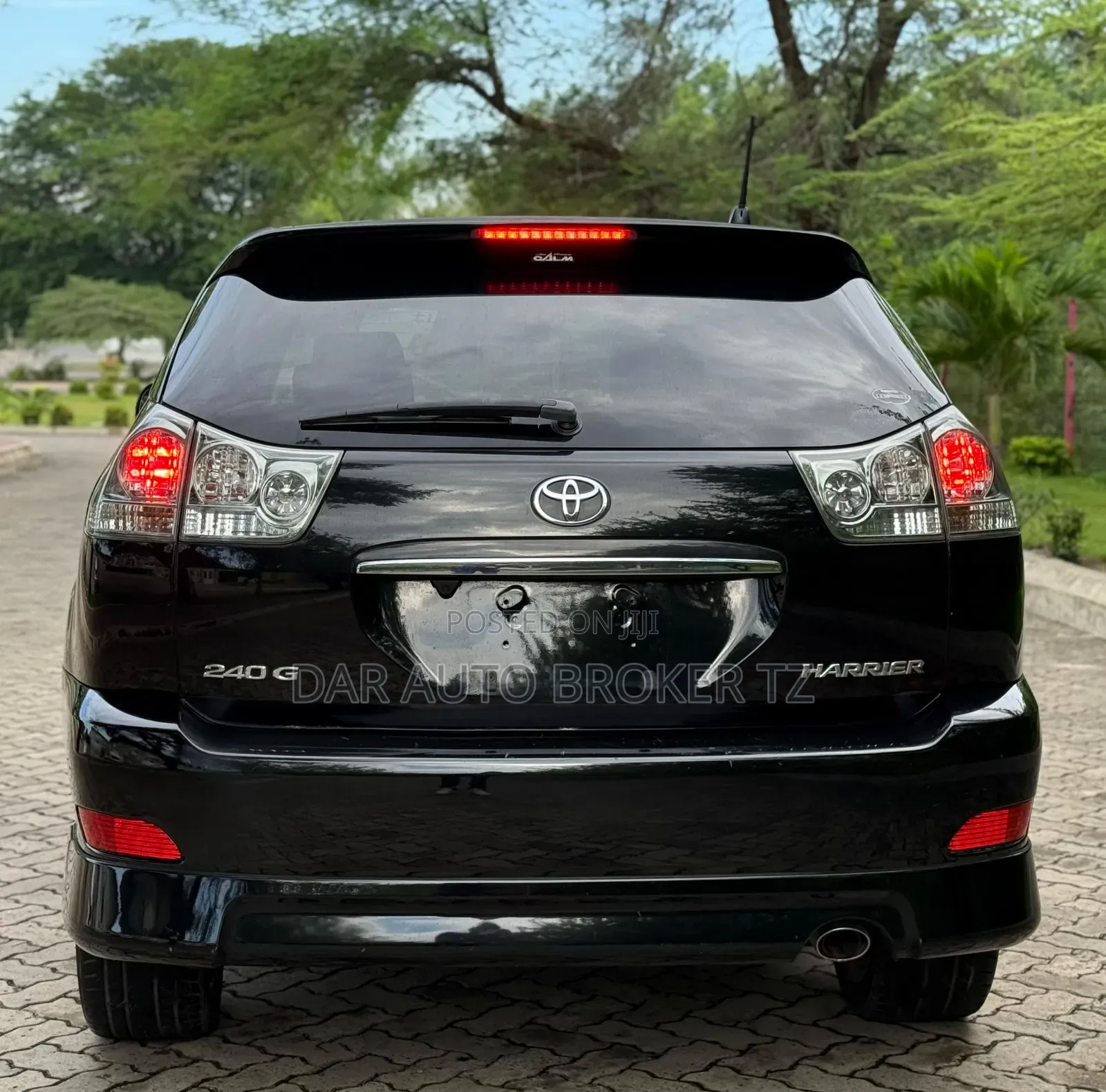 Toyota Harrier 2008 Black