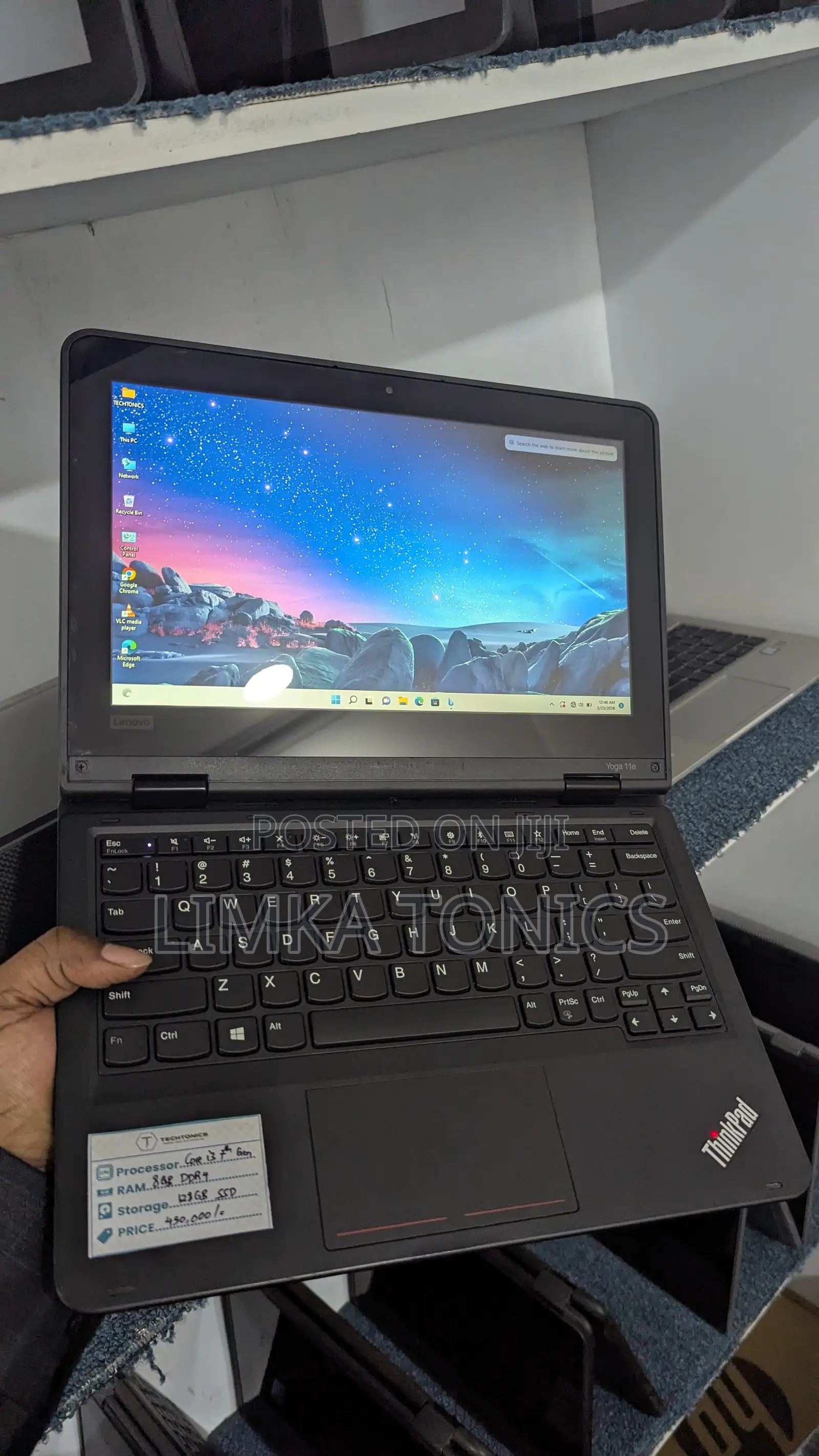 New Laptop Lenovo Yoga 11e 8GB Intel Core i5 SSD 128GB