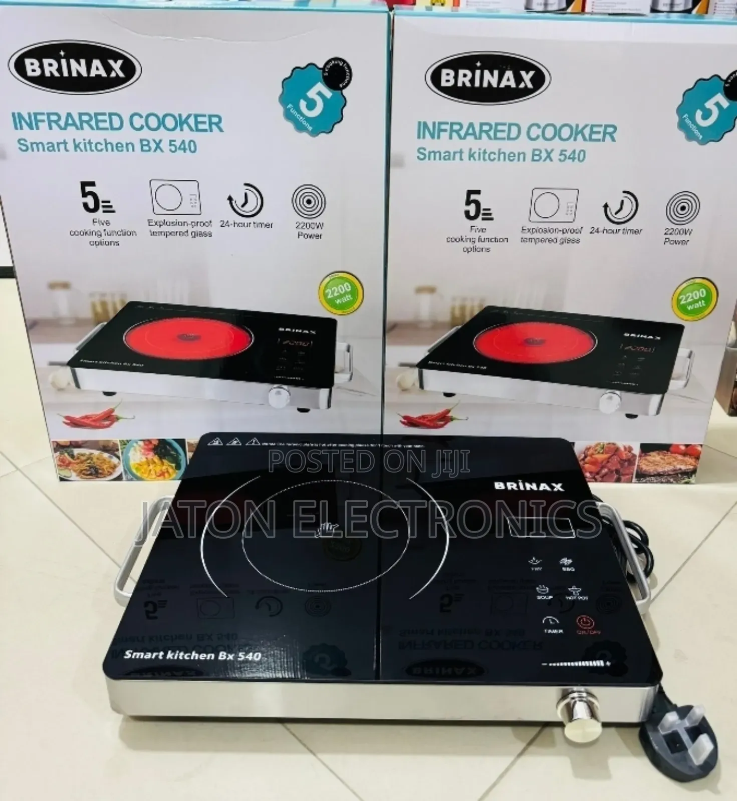 Brinax Infrared Cooker Single Plate