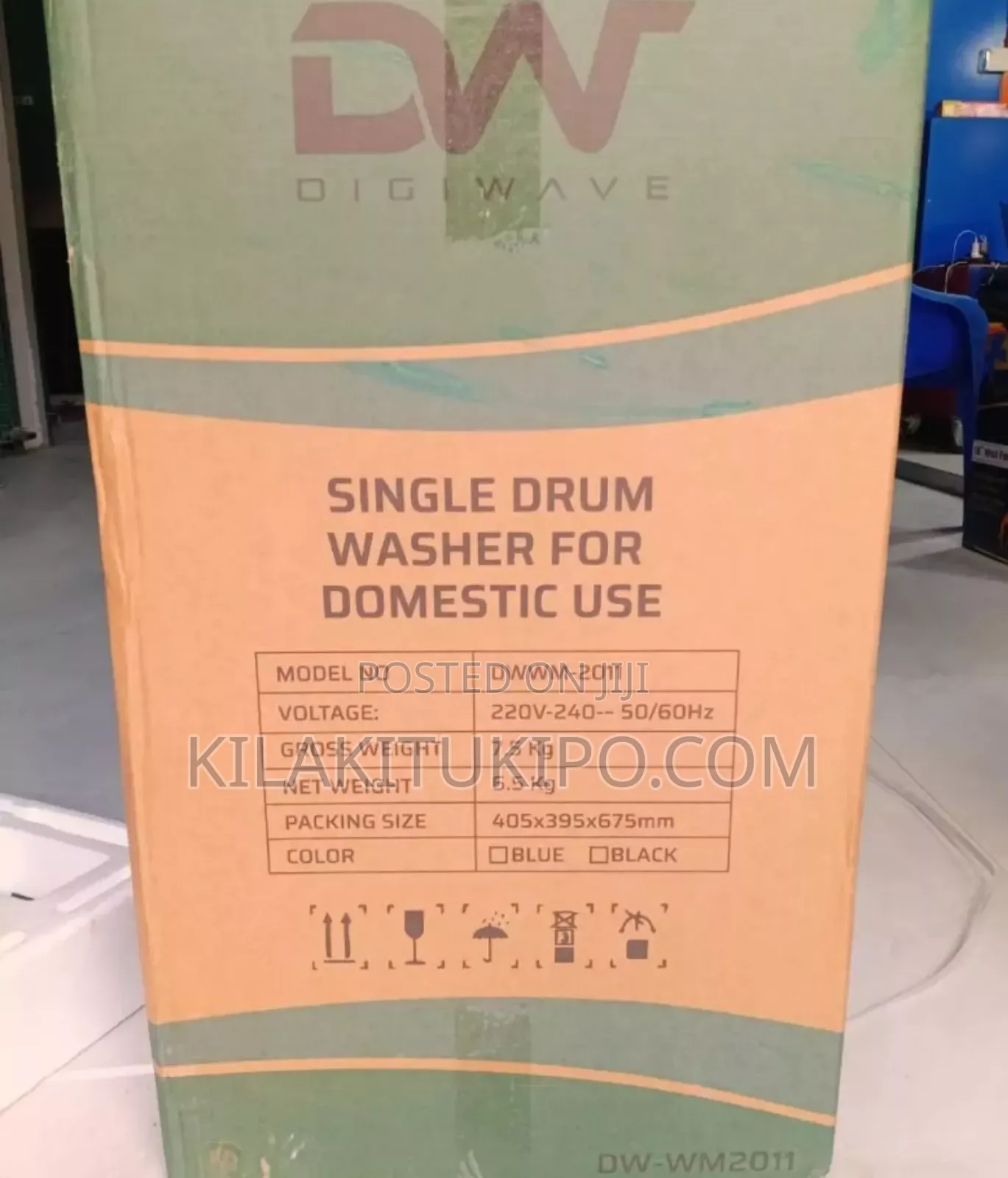 Single Drum Washer Machine 7.5kg