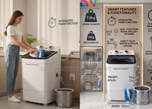 *Digiwave Washing Machine 7.5kg