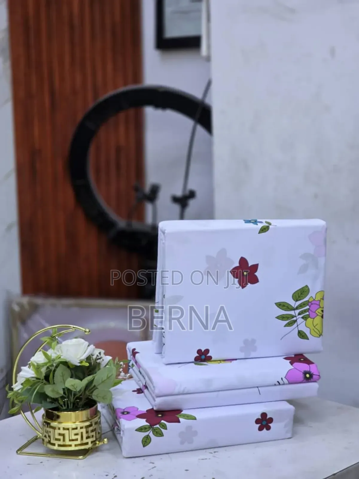 Pure Cotton King-Size Bedsheets