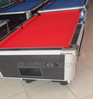 Red Snooker Table Original Pitch