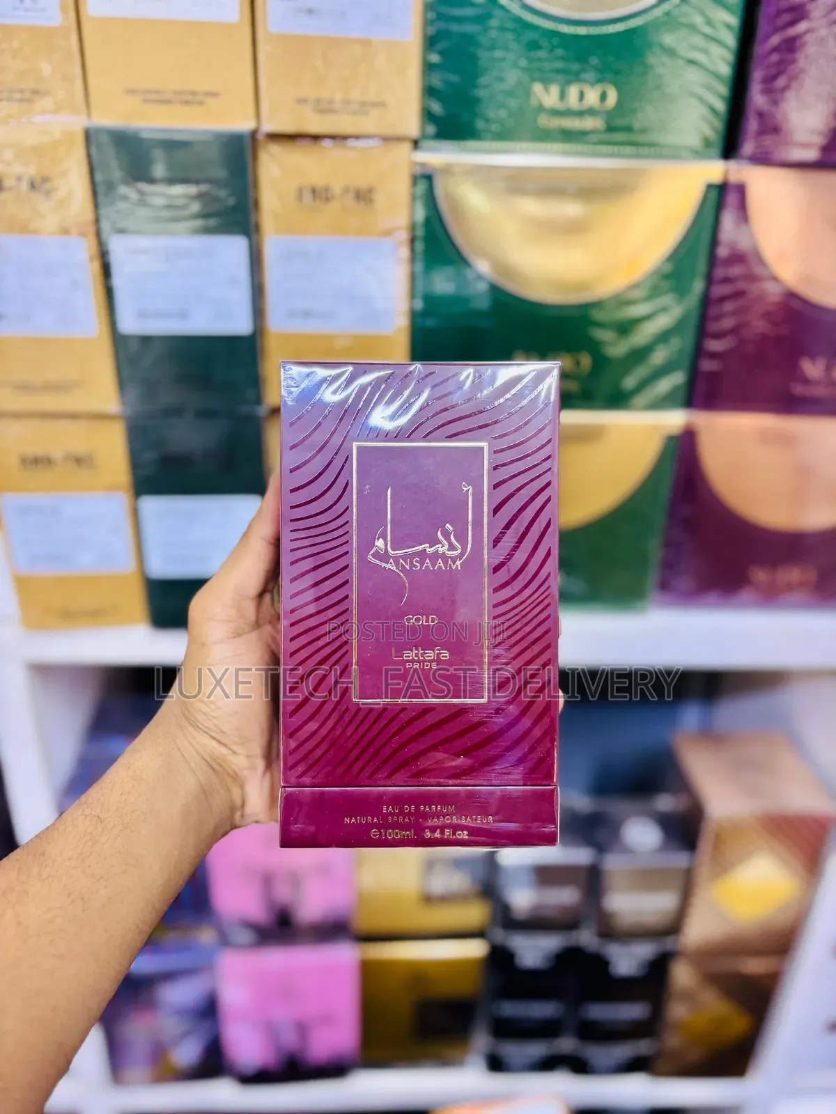 Lattafa Pride Ansaam Gold Eau De Parfum Unisex Fragrance (Original)