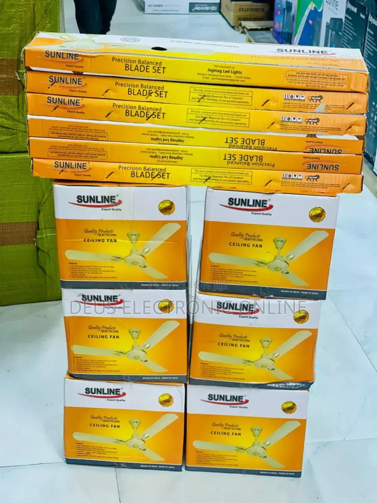 Sunline Ceiling Fan Size 56 Made in India