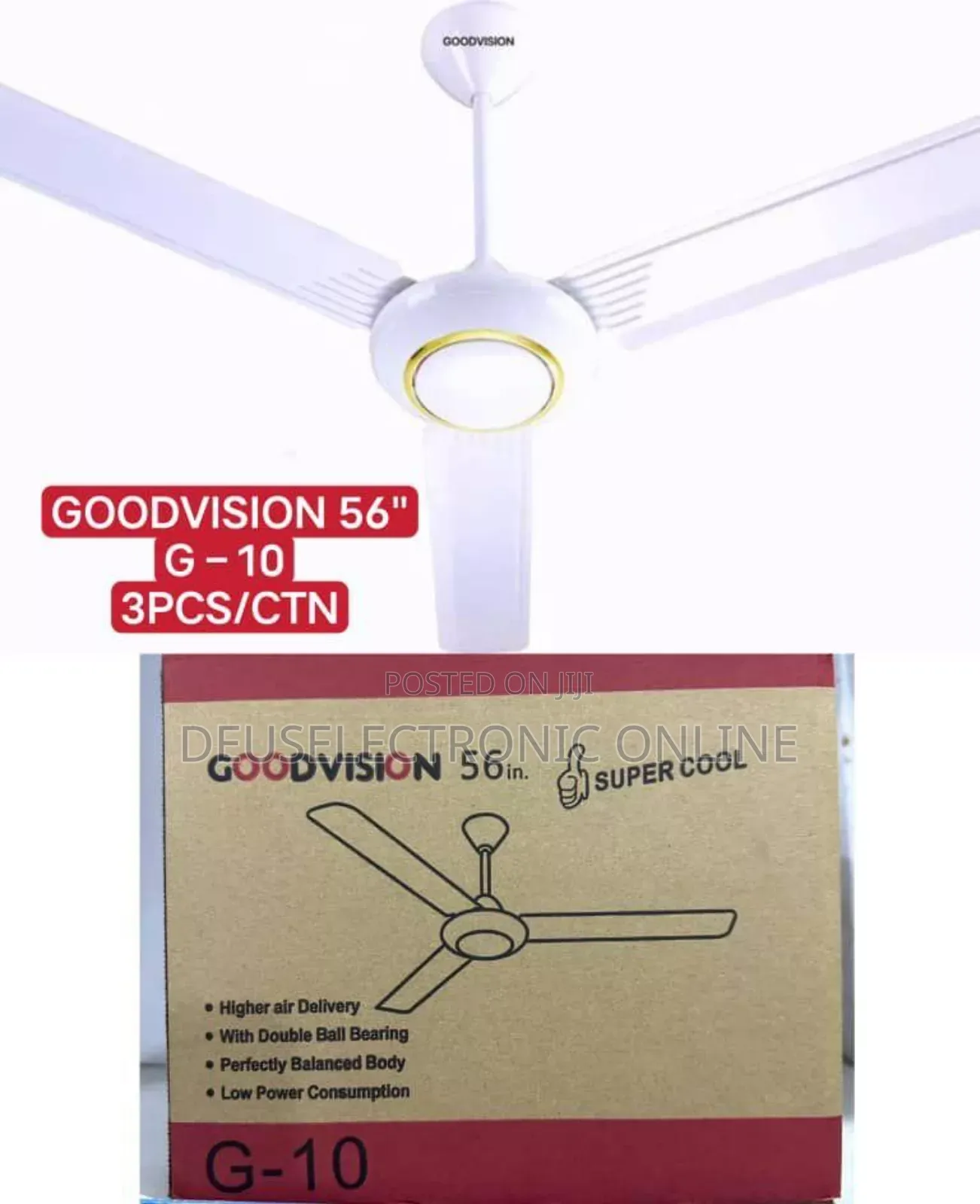 Good Vision G10 Size 56 Ceiling Fan