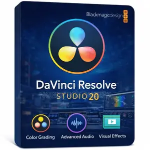 Davinci Resolve Studio 20 + Davinci 20 Course for Beginners