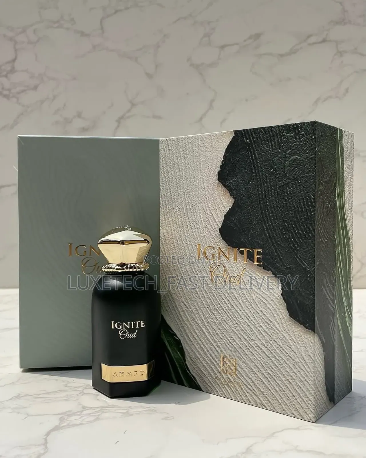 Ignite Oud Eau De Parfum, a Bold and Elegant Unisex Fragrance