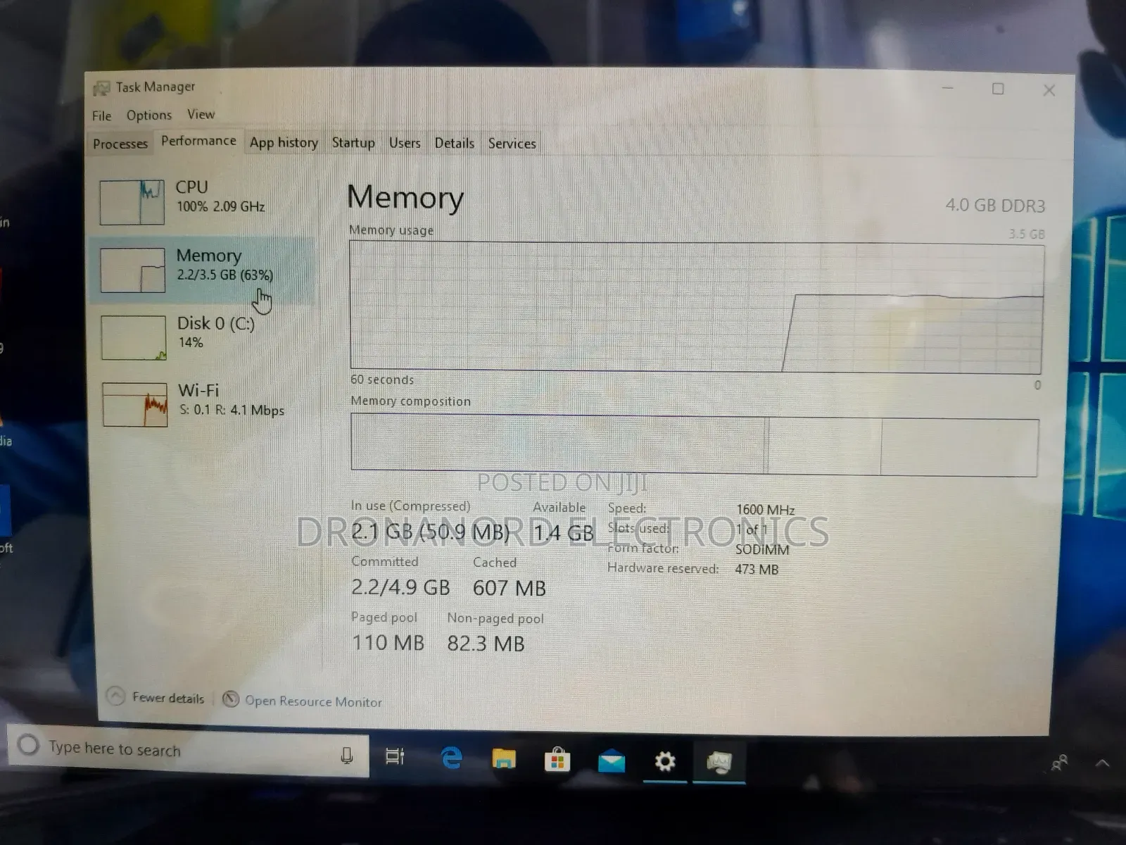 New Laptop Lenovo Yoga 11e 4GB Intel SSD 128GB