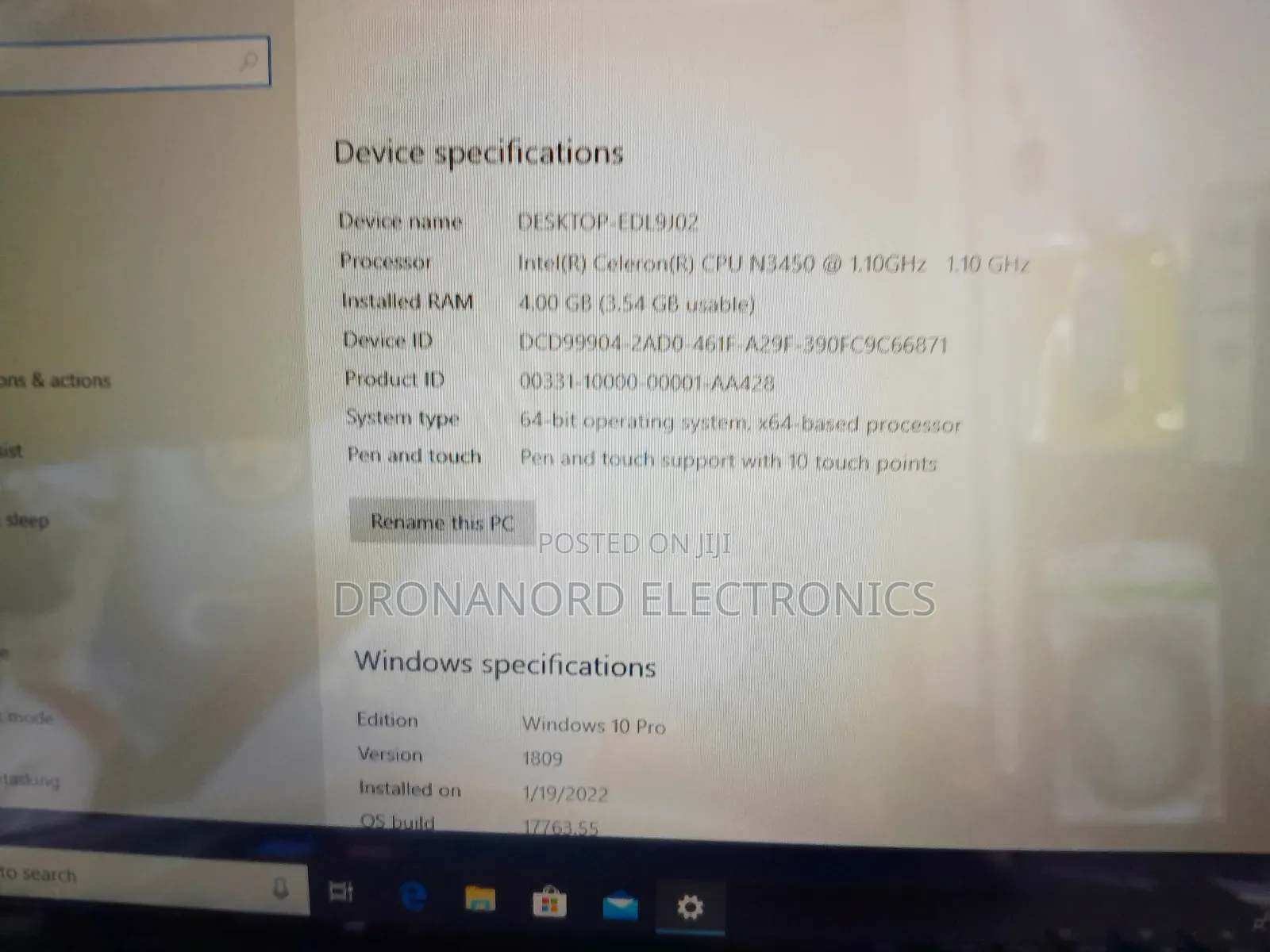 New Laptop Lenovo Yoga 11e 4GB Intel SSD 128GB