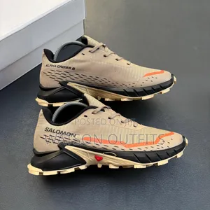 Salomon Alpha Cross 5 Brand Men's Leather Shoes New and Original