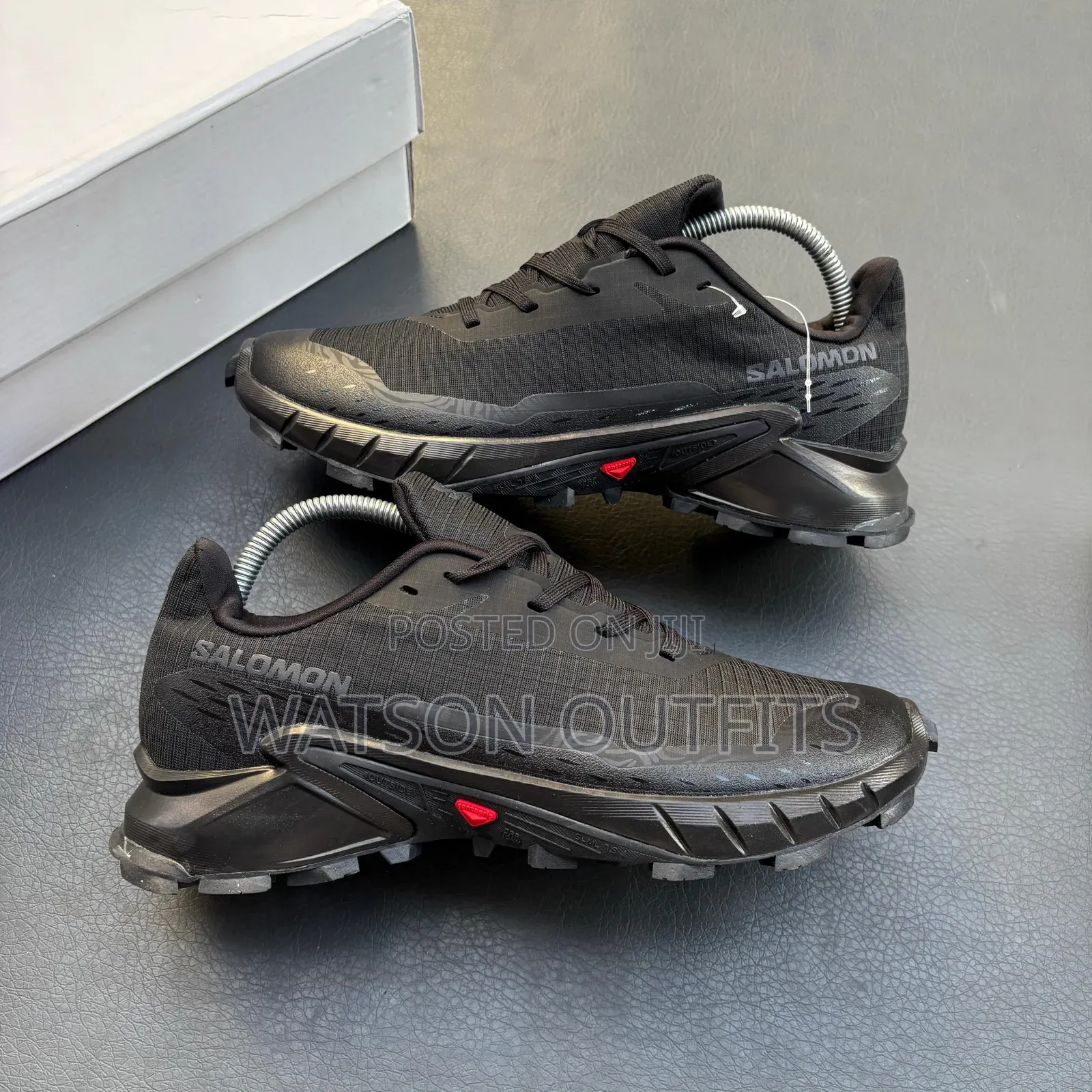 Salomon Alpha Cross 5 Brand Men's Leather Shoes New and Original