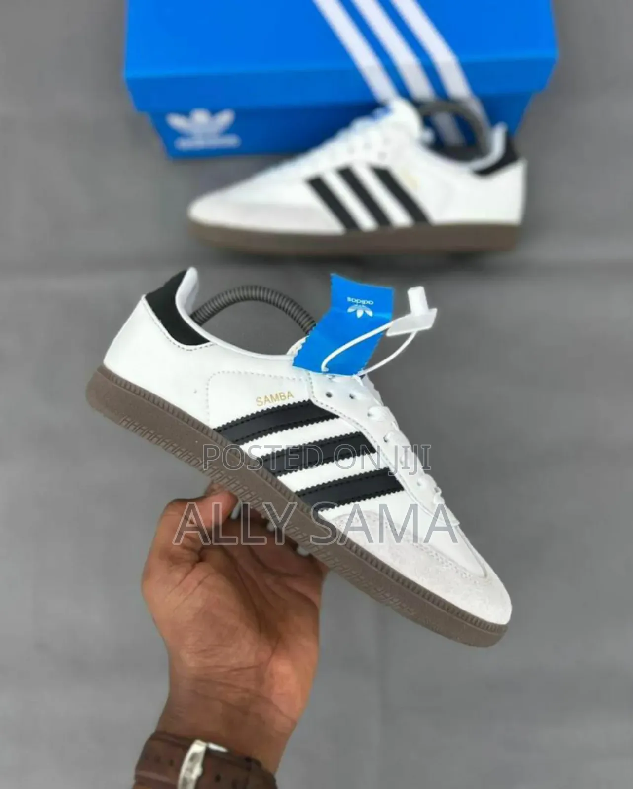 Men's Sneakers Samba(Brand Adidas) Material Leather