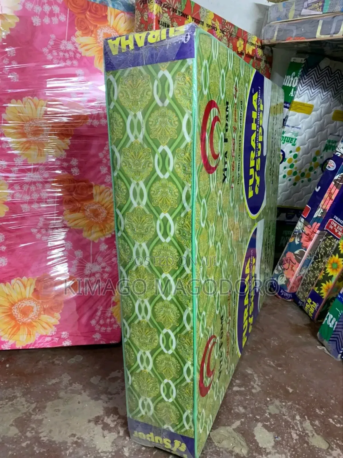 Godoro Zipo Hapa Original Nzuri 5*6*8 Unapata Vitafom Furaha Super