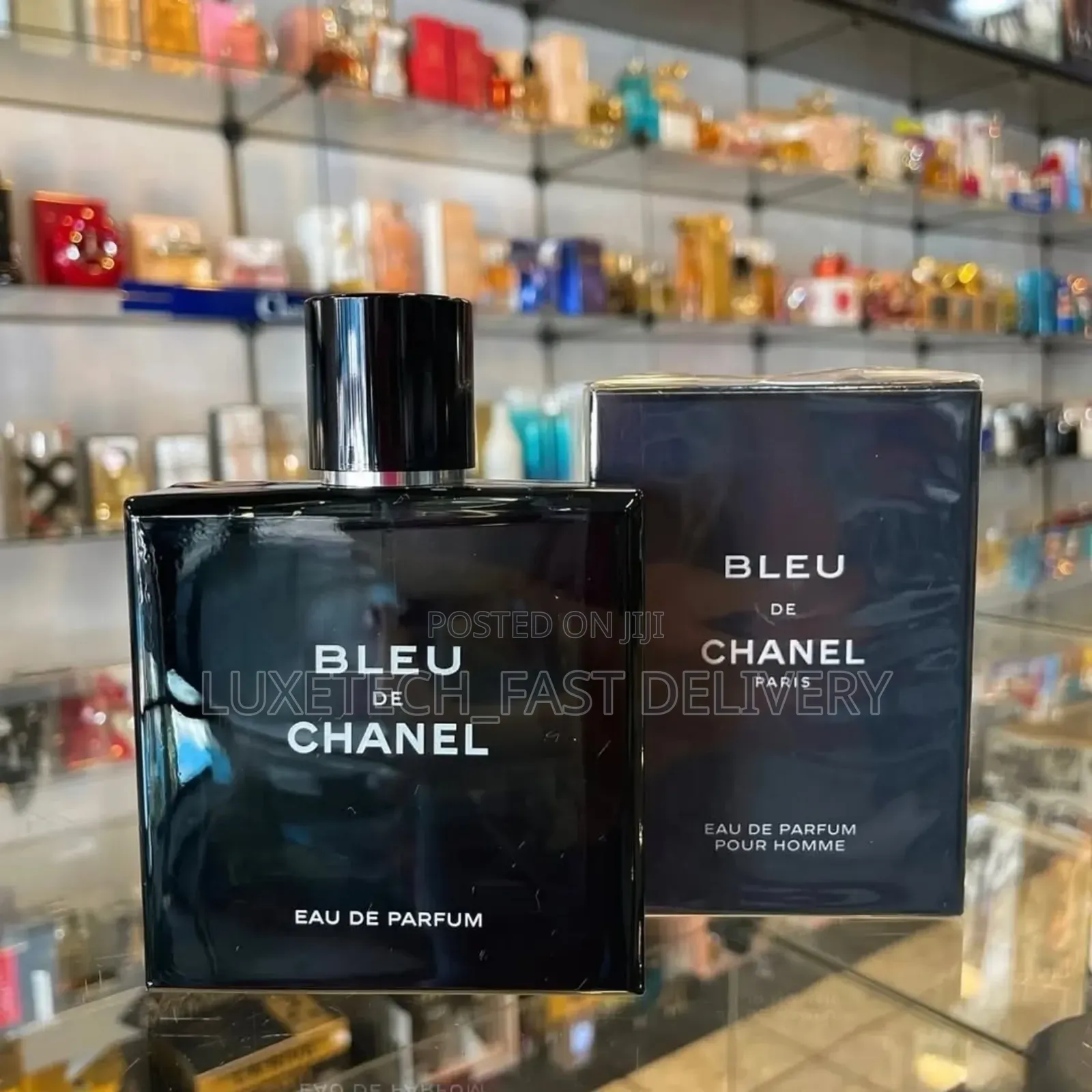Bleu De Chanel Eau De Parfum - Iconic Fresh Woody Fragrance for Men