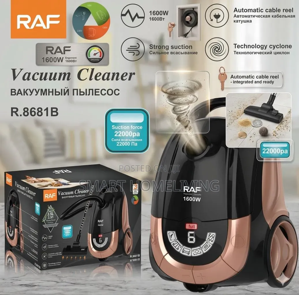Raf Vacuum Cleaner 1600w