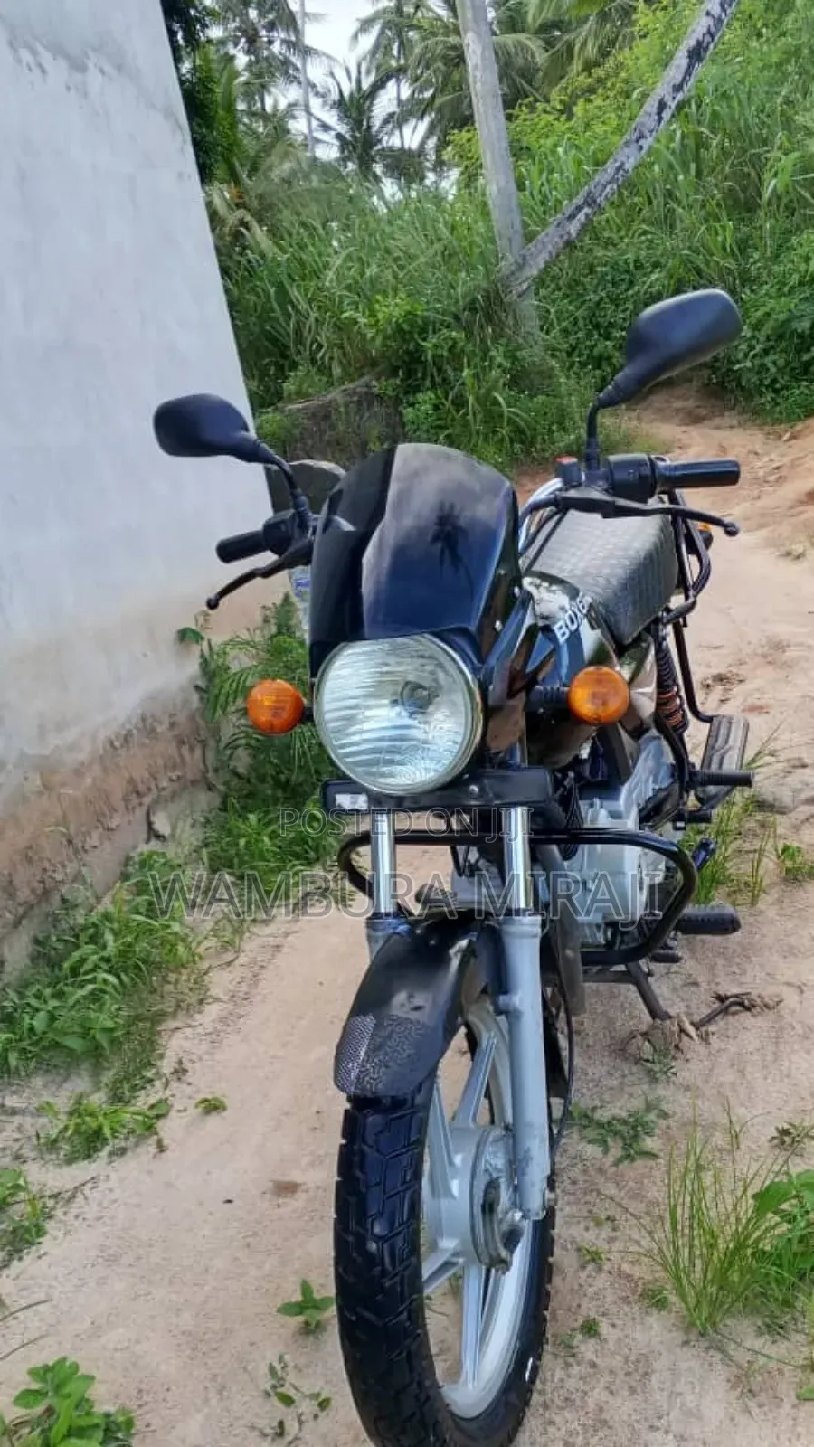 Bajaj Boxer 125 2025 Black