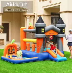 Jumping Castle With Darts Play