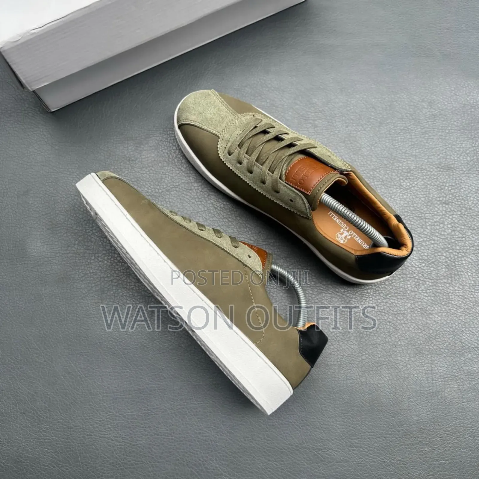 Men's Leather Shoes Materials Original and Quality Brunello Cucinelli