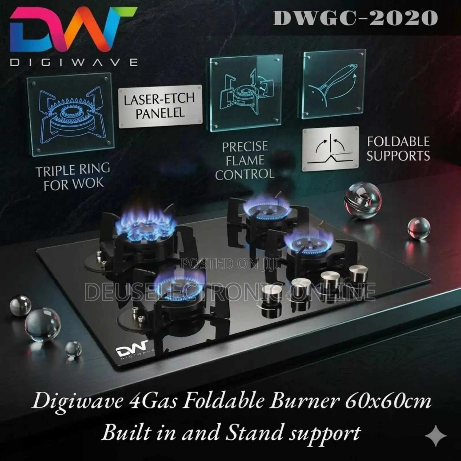 *Digiwave Built in 4gas Foldable *