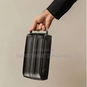 Green Lion Lakeshore Pu Leather Clutch Bag Travel Black Burgundy