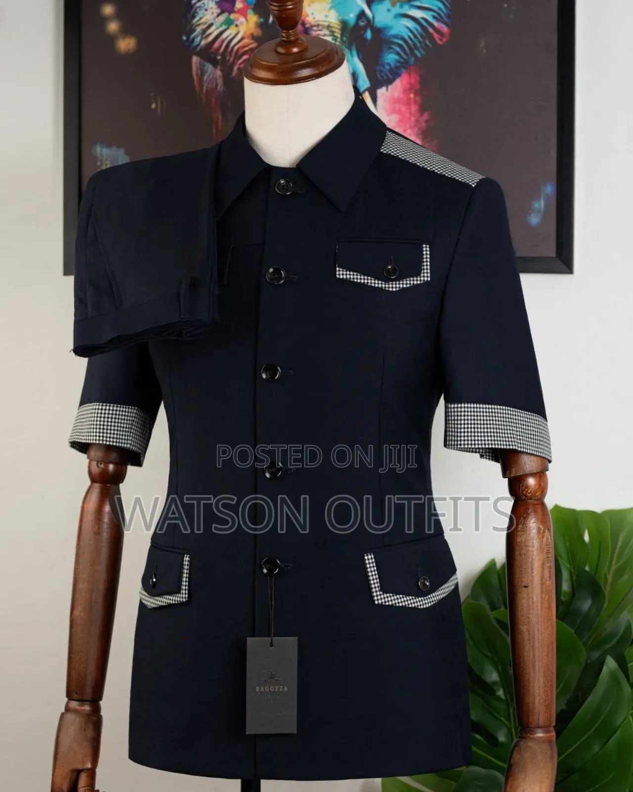 Men's Safari/Kaunda Suits With Delightful Decorations