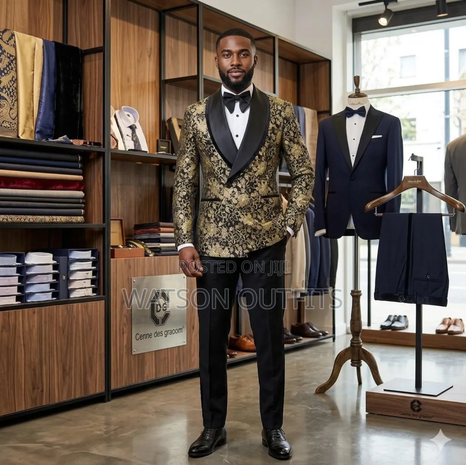 2 PCS Men's New Suits Fashionally and Royally Classic