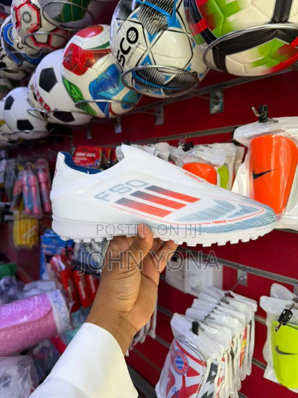 Adidas F50 League Laceless Football Training Boots