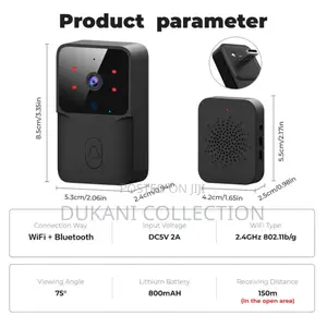 Security Electrician Door Lock With Camera and Bell Night Vision