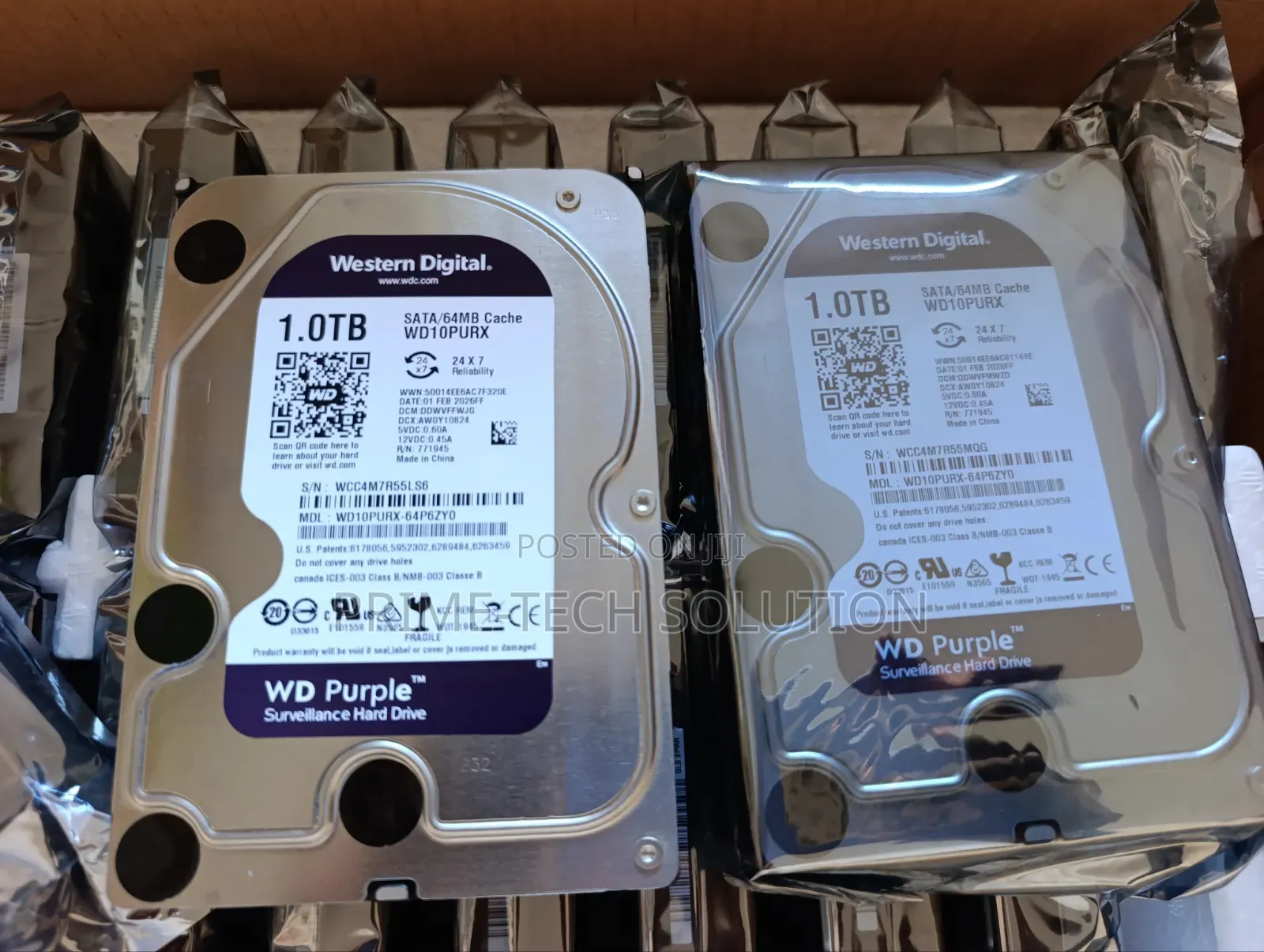 Wd Purple Surveillance Hard Drive – 1tb