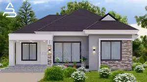 Ramani Ya Nyumba Ya Kisasa Vyumba 3 (Master + Suites 2)