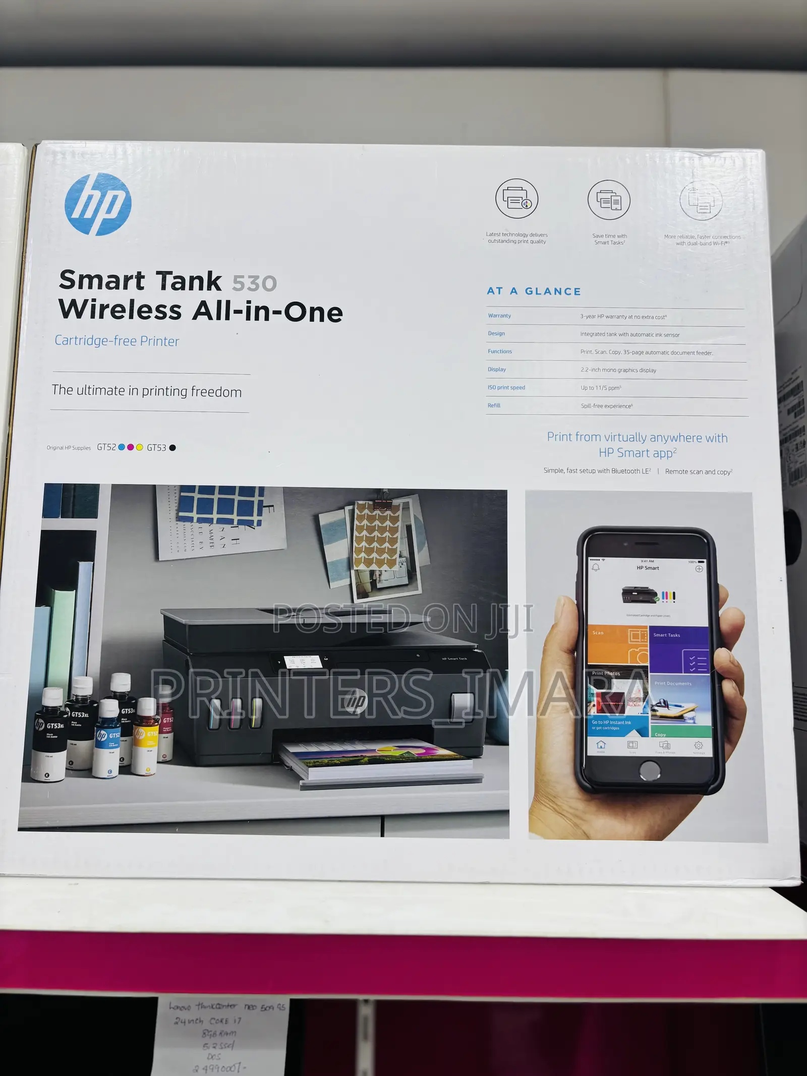 Hp Smart Tank 530 Wireless All-in-One Printer