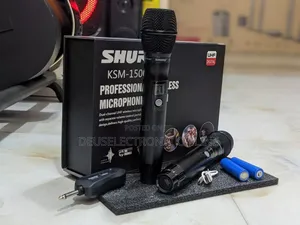 Shure Wireless Microphones Double