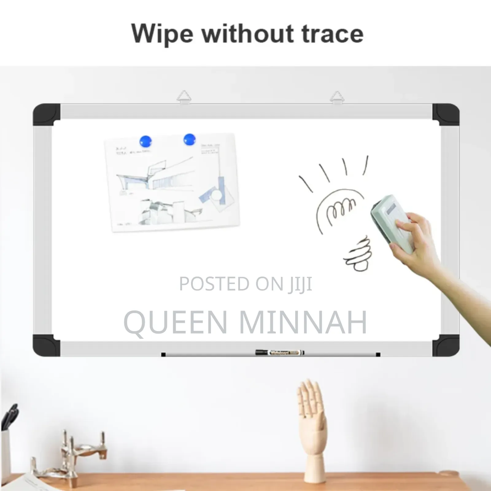 White Board/Dry Erase Board 50×70cm