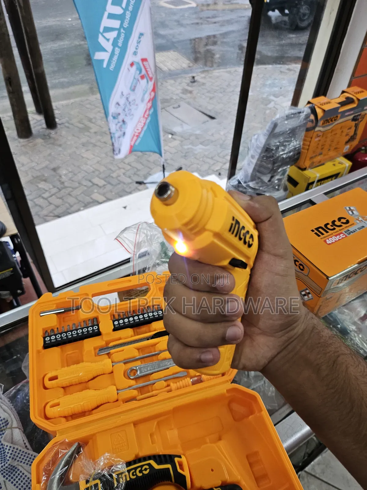 Ingco 38pc Home Use Toolbox.