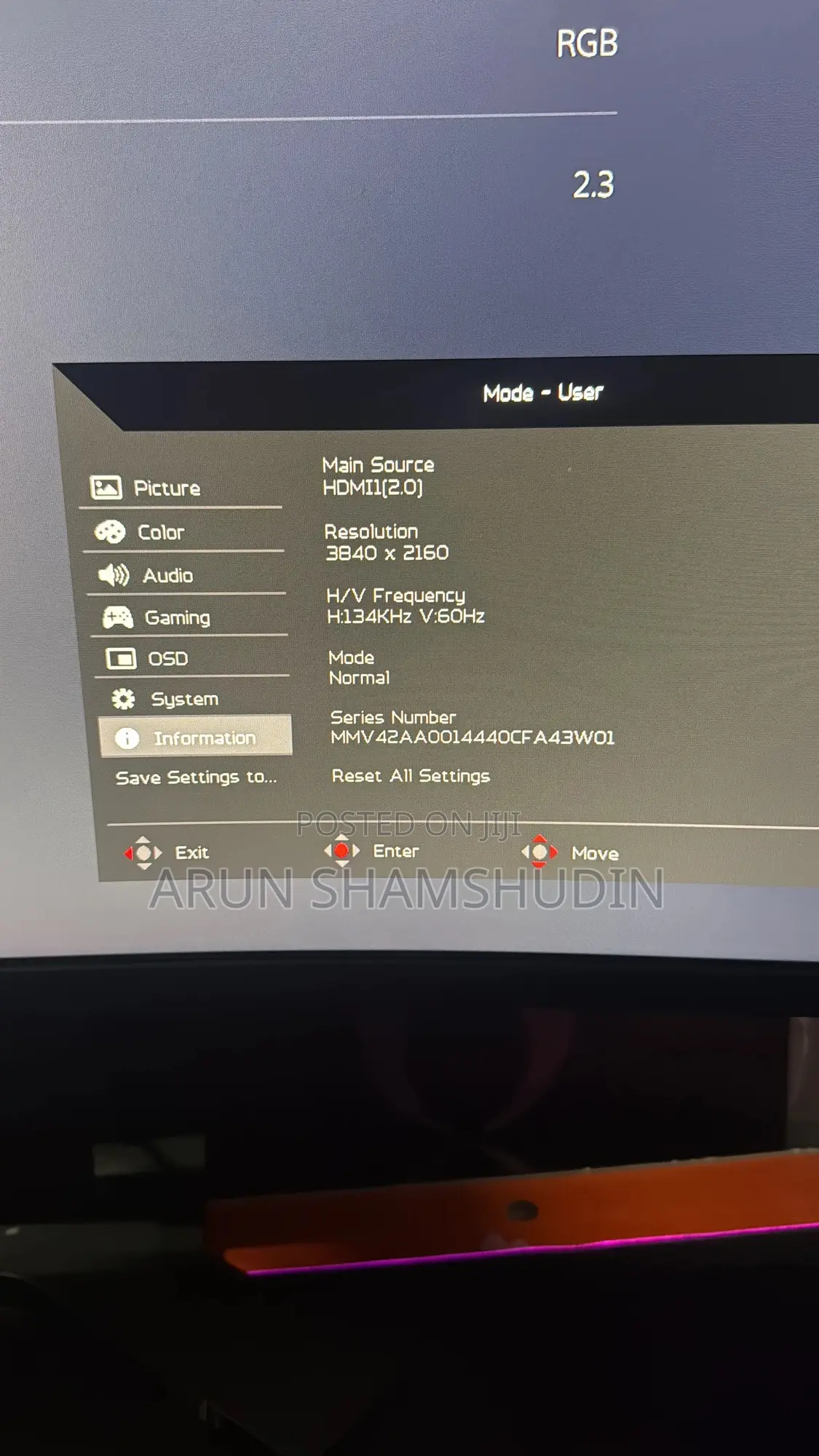 Acer Nitro Curved Monitor