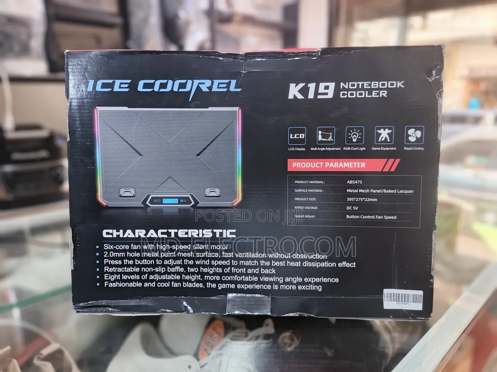 Ice Coorel Laptop Cooler Pad.