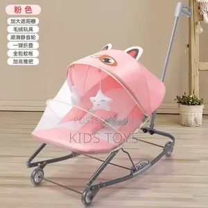 Rocker With Wheel, Handle and Net