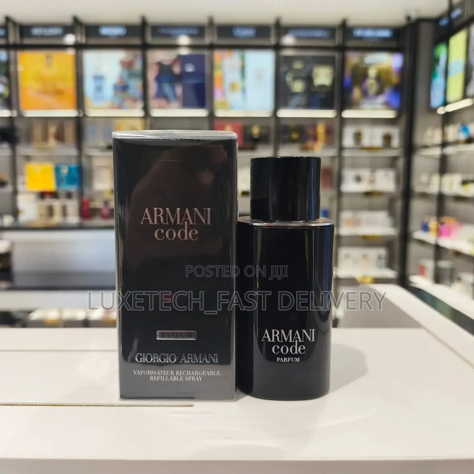 Armani Code Parfum, a Woody Aromatic Fragrance for Men