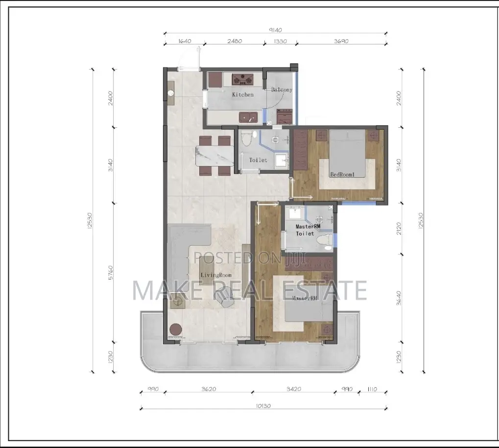 Furnished 2bdrm Apartment in Msasani for sale