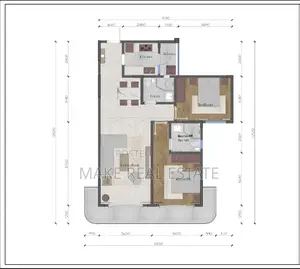 Furnished 2bdrm Apartment in Msasani for sale