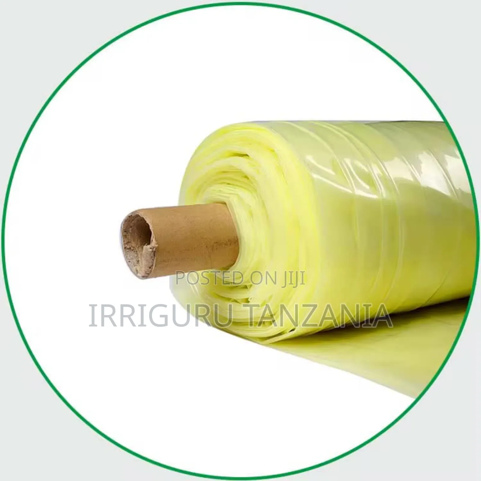 Yellow Greenhouse Cover