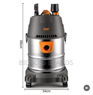 Raf Wet Dry Vaccum Cleaner 20 Lit Steel Body