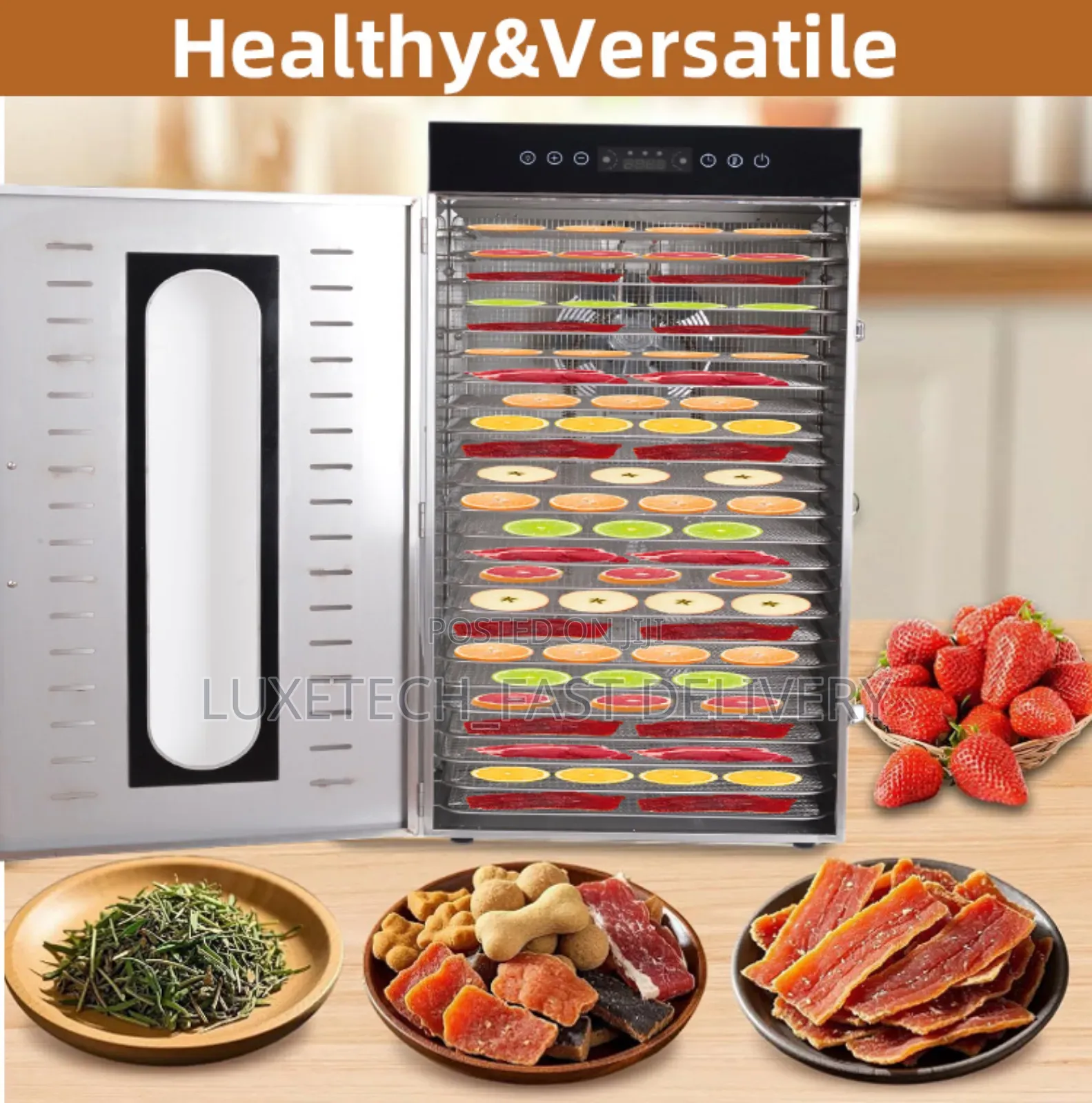 24-layers Commercial Food/Fruits Dehydrator Machine