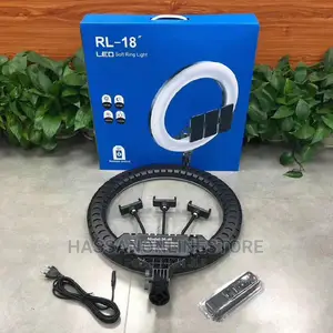 RL-18 LED 18 Inch Ring Light With Tripod Stand