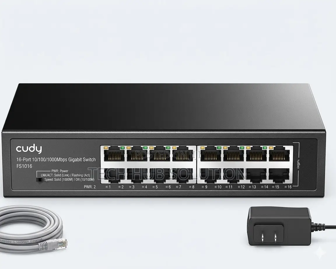 Cudy Fs1016 16-Port Metal Network Switch