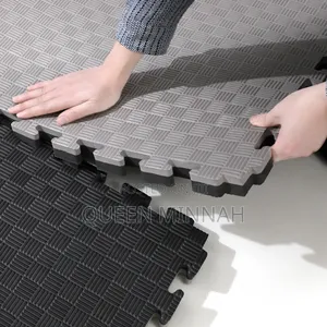 Interlocking Gym Floor Mats 100×100cm