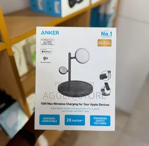 Anker Maggo Wireless Charging Station (3-in-1 Stand)