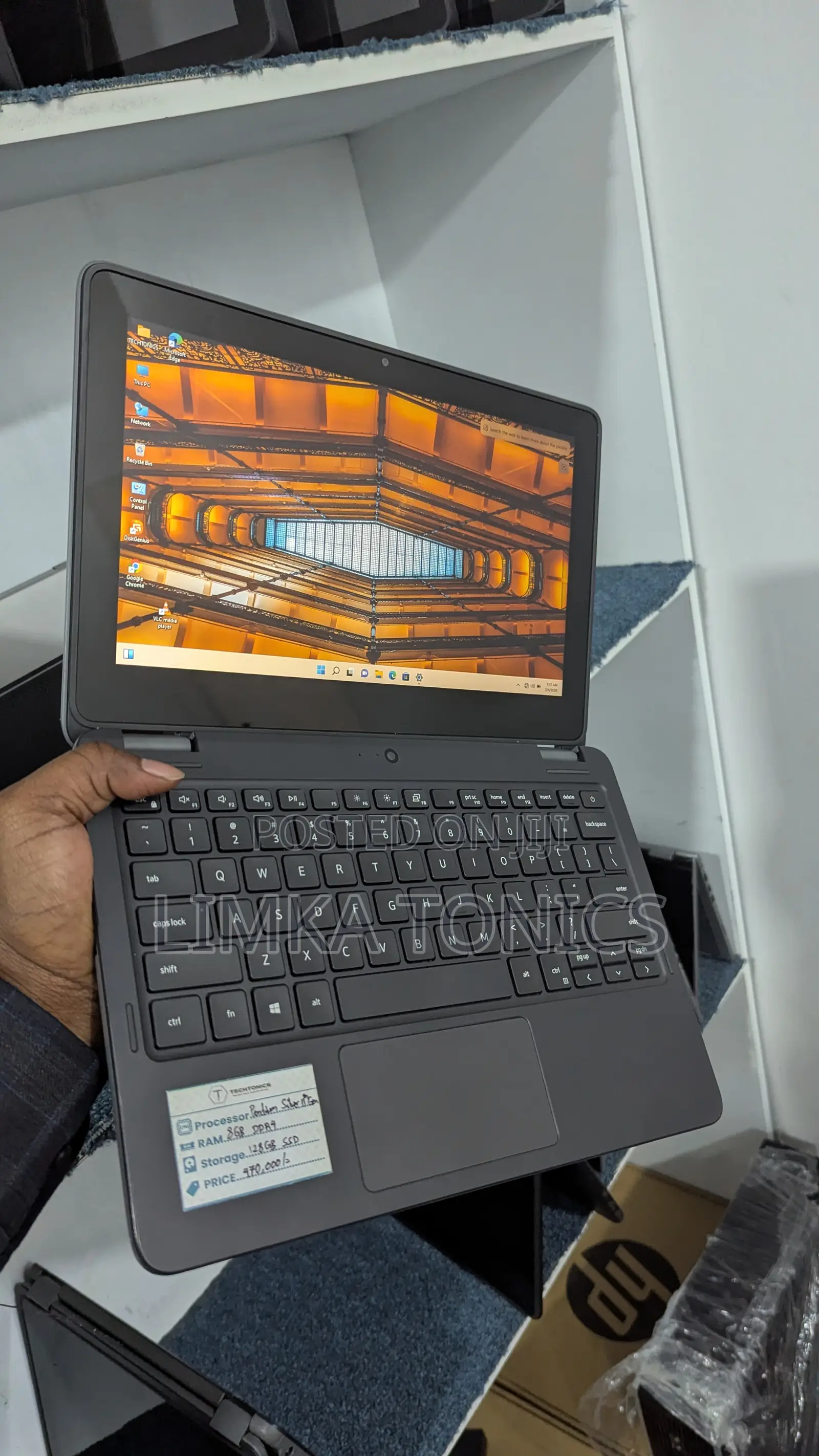 New Laptop Dell Latitude 3120 8GB Intel Pentium SSD 128GB