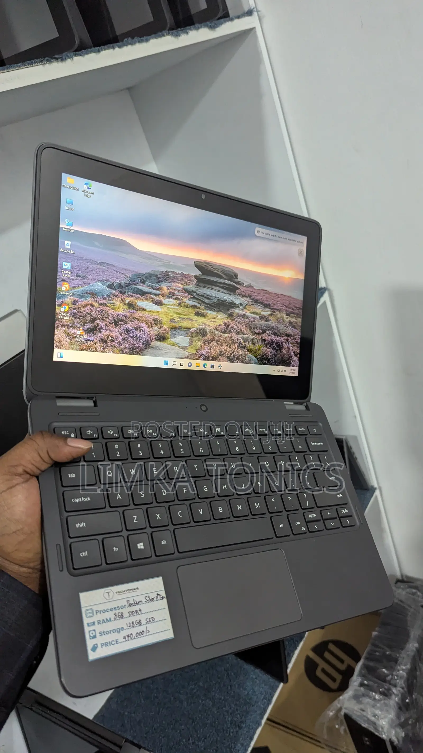 New Laptop Dell Latitude 3120 8GB Intel Pentium SSD 128GB